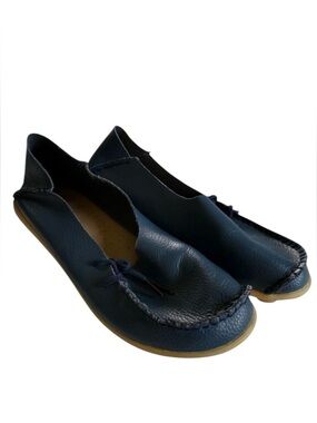 KUNSTO ladies leather slip on loafer very good condition, euro 41, US 10/10.5